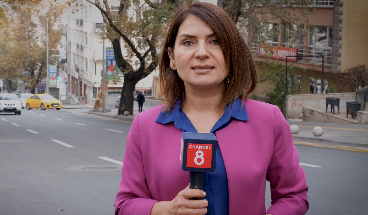 مراسلة الثامنة في انقرة.المصدر: الثامنة