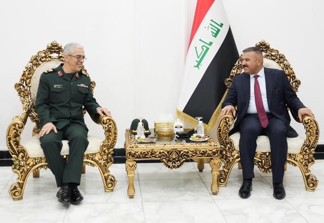 اجتماع عراقي ايراني.المصدر:وزارة الداخلية