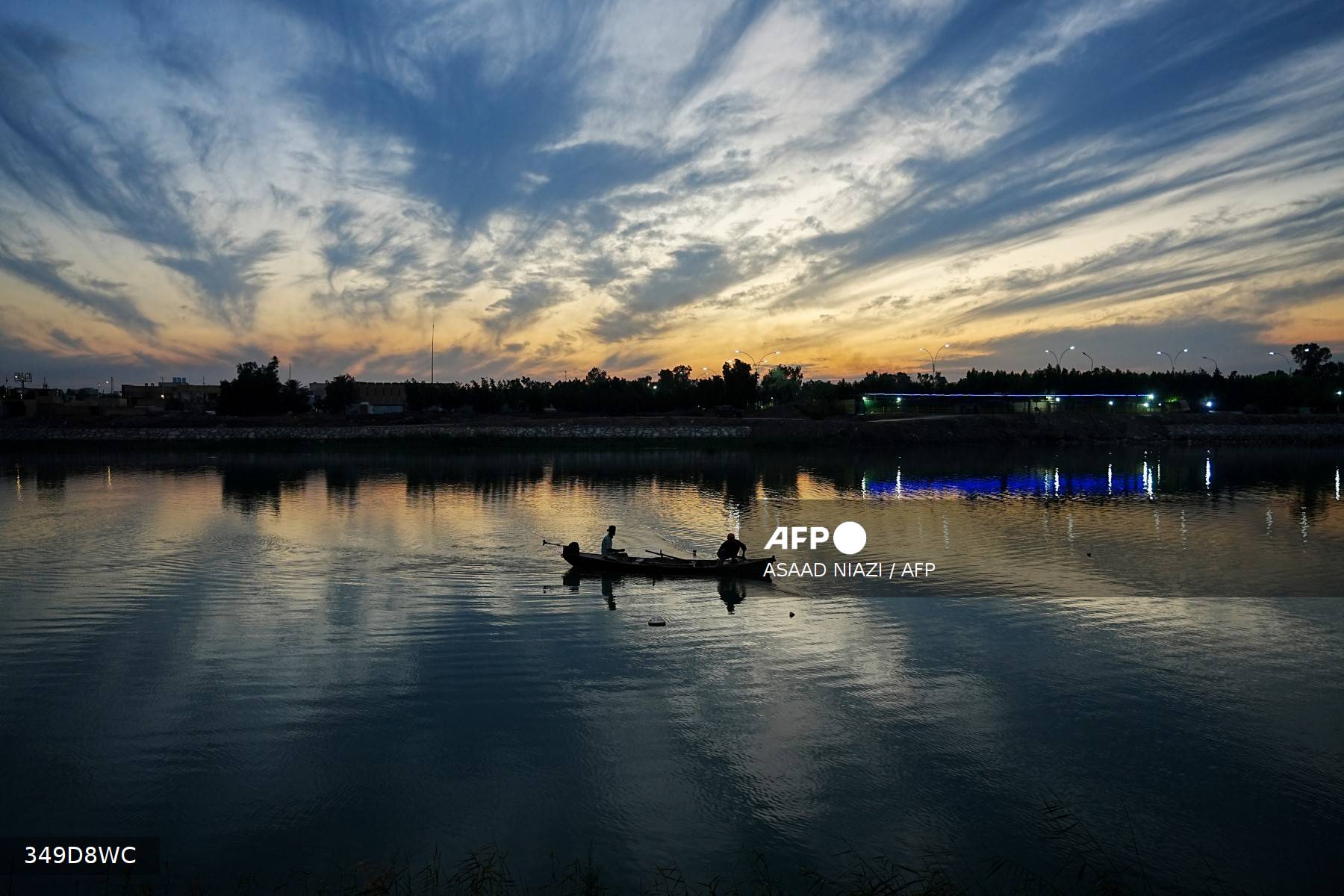 نهر الفرات.المصدر:AFP