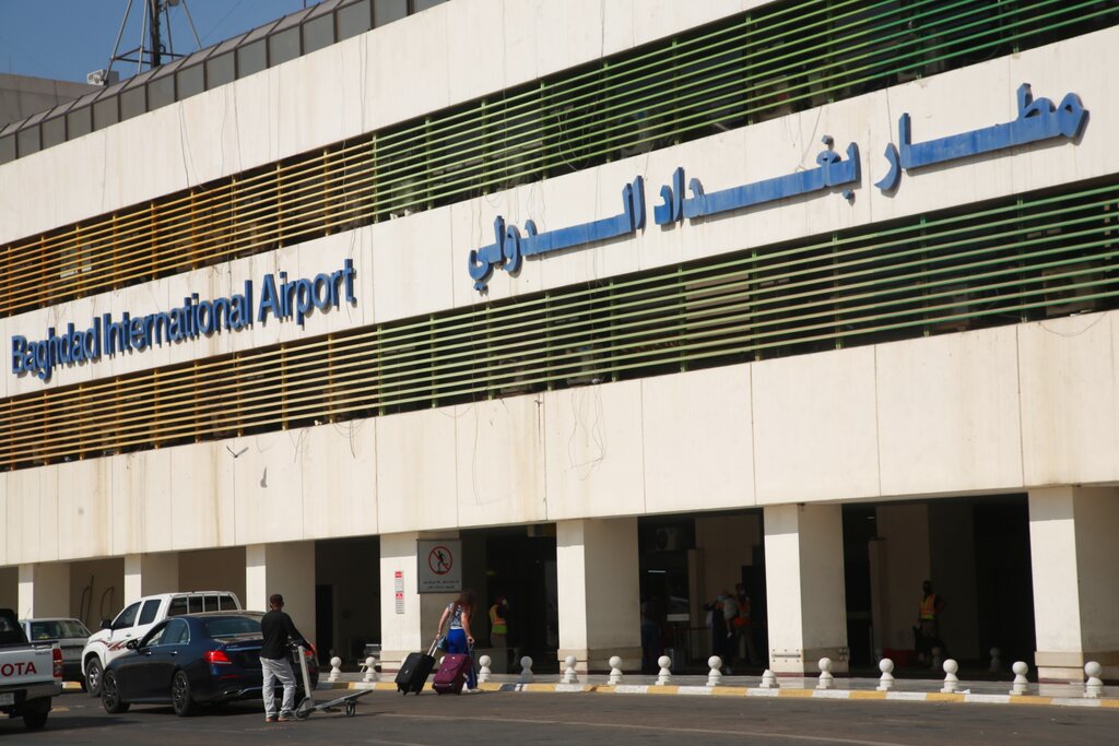 مطار بغداد الدولي.المصدر:AP
