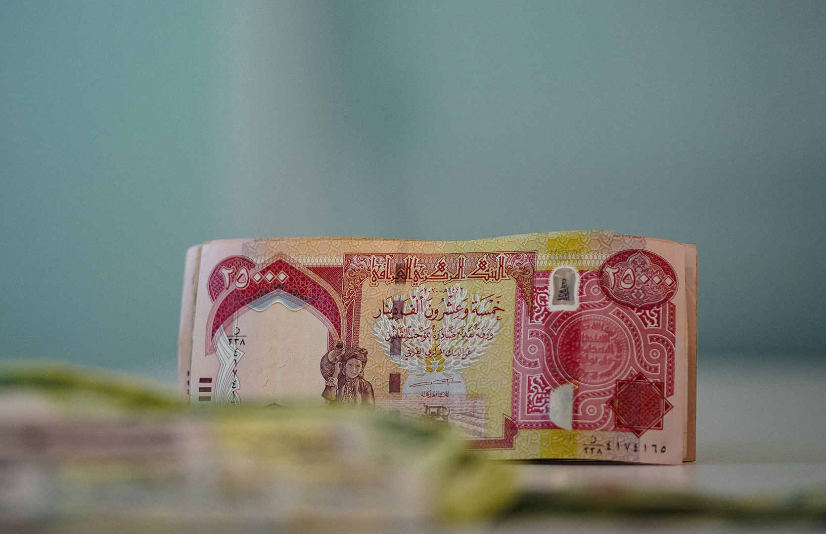 الدينار العراقي.المصدر: قناة الثامنة