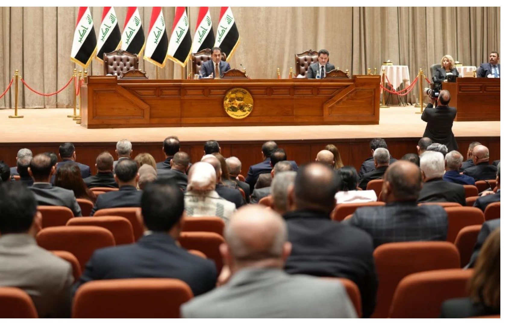 البرلمان العراقي.المصدر:رئاسة البرلمان