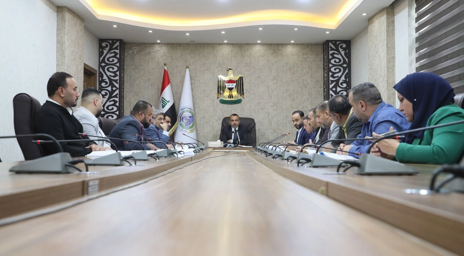 وزير العمل والشؤون الاجتماعية احمد الاسدي.المصدر:وزارة العمل