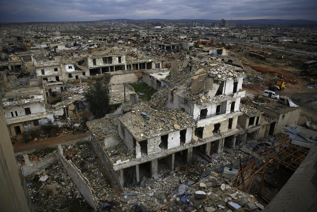 شرق حلب.المصدر:AP