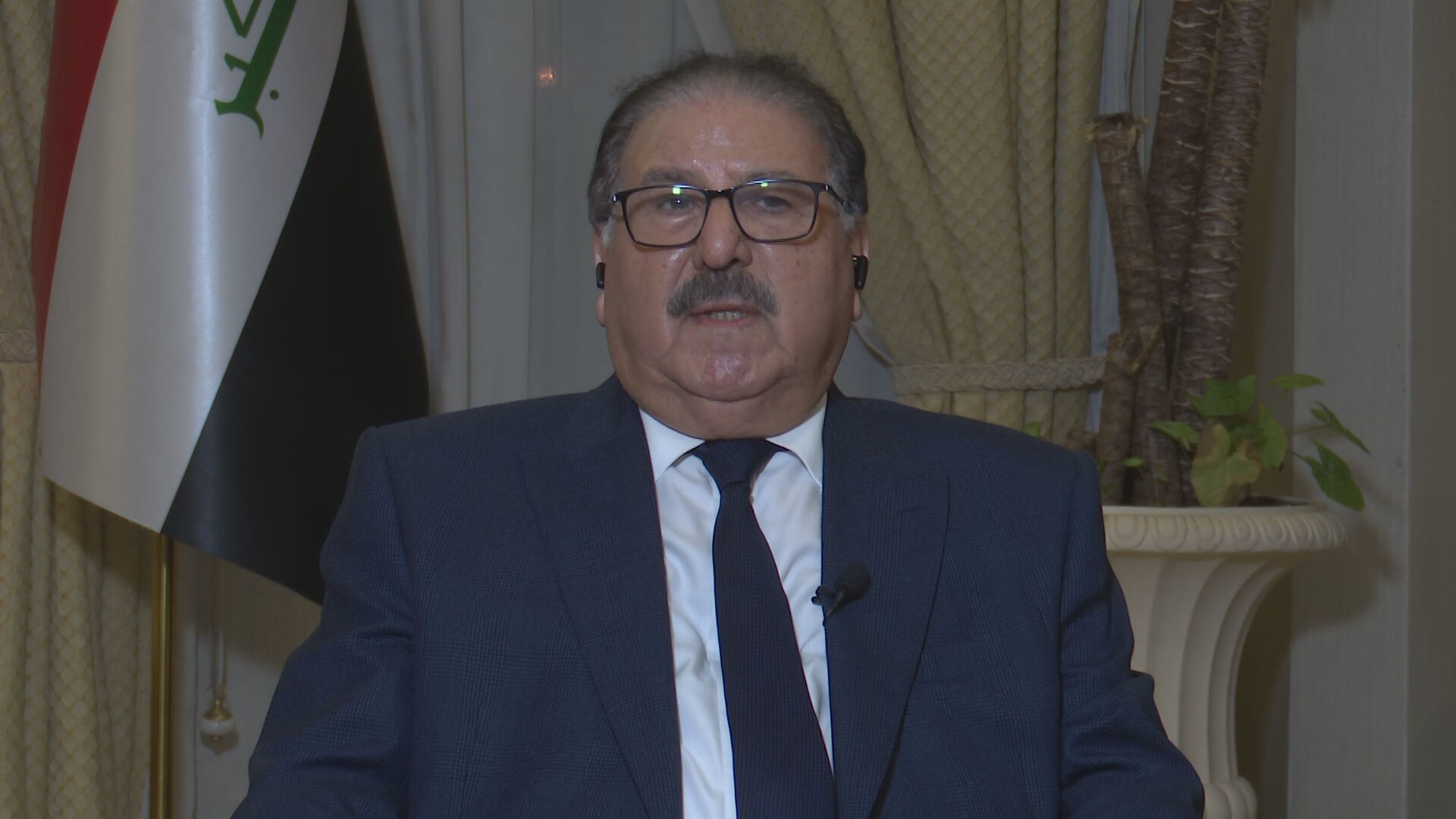 مستشار رئيس الوزراء العراقي للشؤون السياسية سبهان الملا جياد.المصدر:قناة الثامنة
