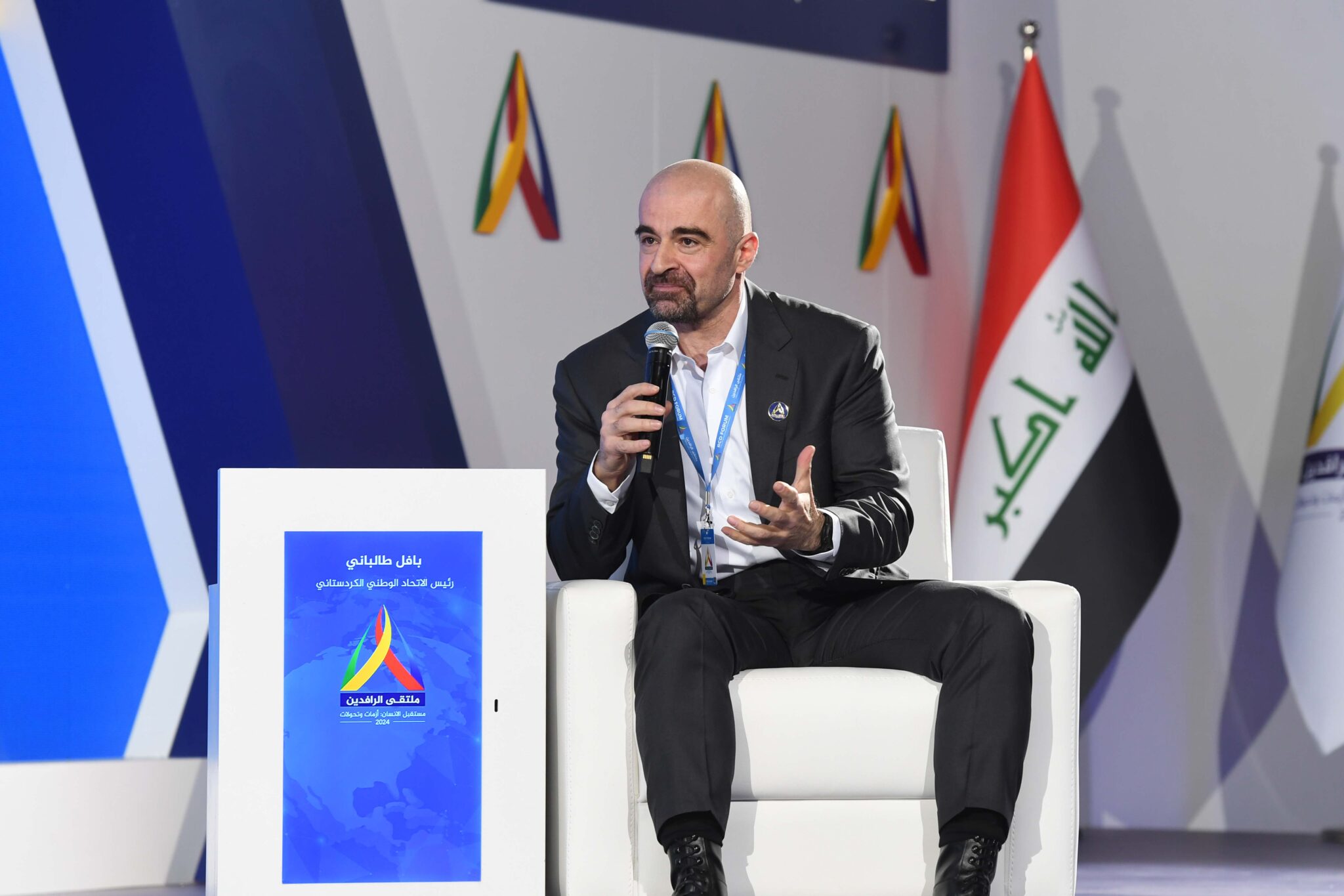 رئيس الاتحاد الوطني الكوردستاني بافل جلال طالباني 