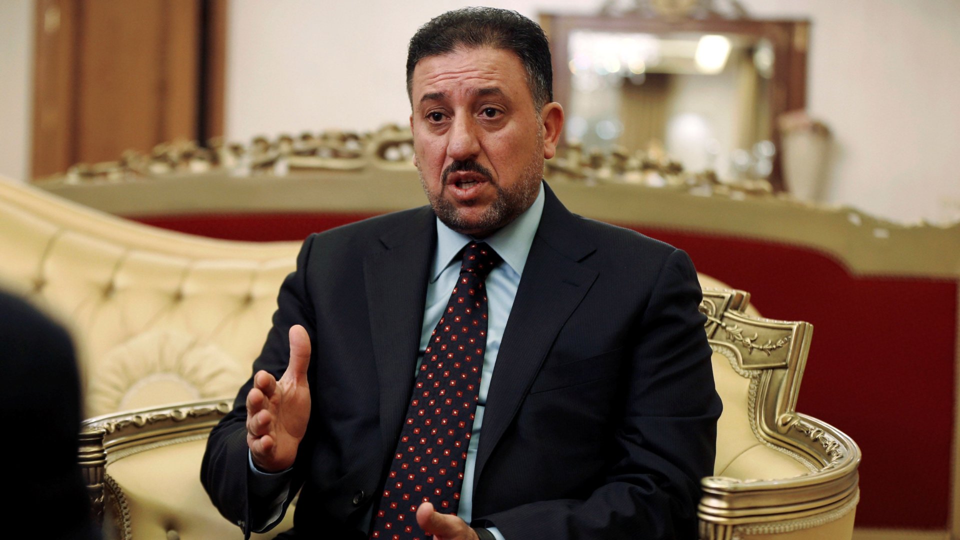 رئيس حزب السيادة خميس الخنجر 