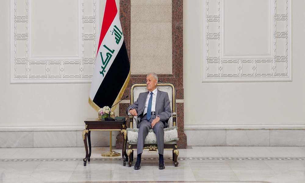 رئيس الجمهورية عبد اللطيف جمال رشيد.المصدر:رئاسة الجمهورية