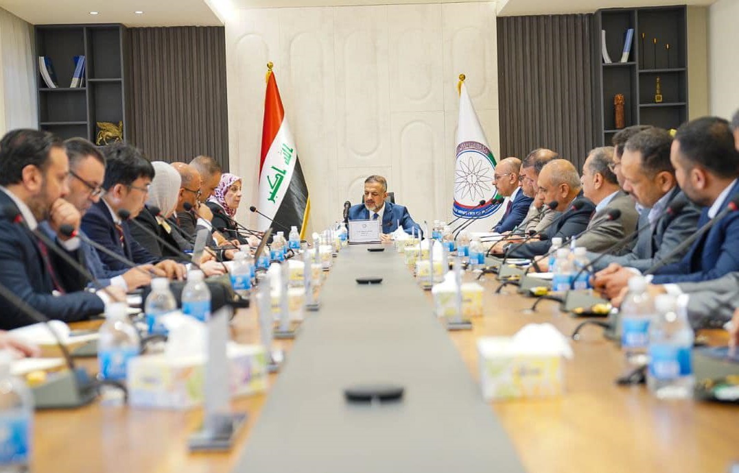 جلسة وزارة التخطيط بشأن التعداد السكاني.المصدر:وزارة التخطيط