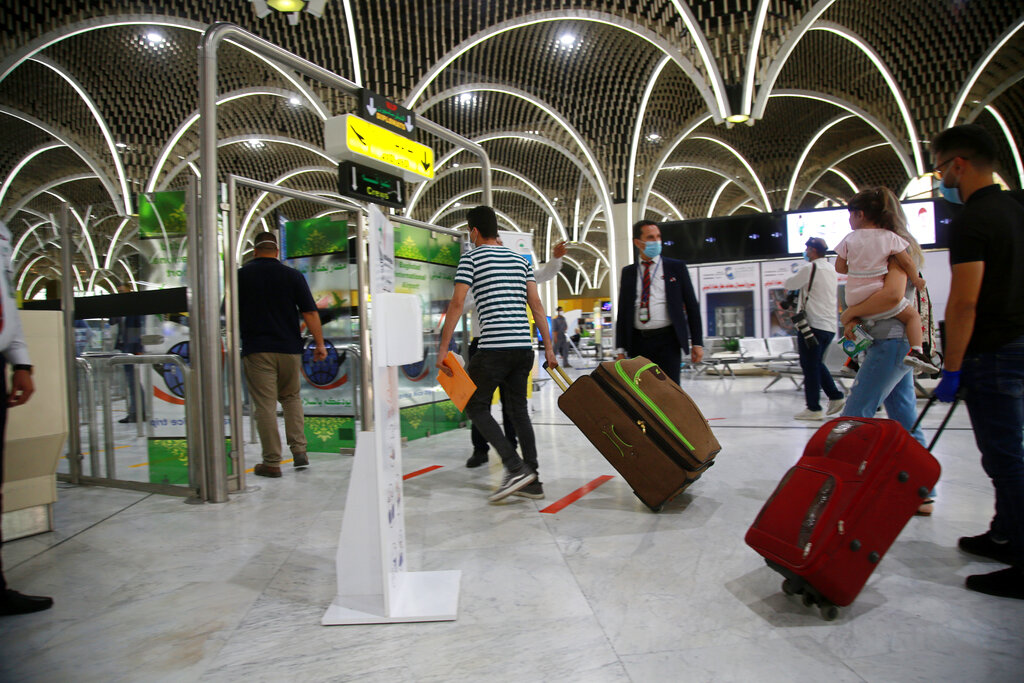 مطار بغداد الدولي.المصدر:AP