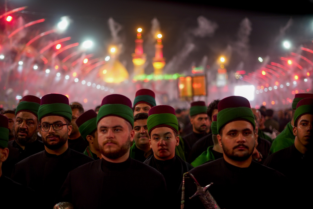 ذكرى عاشوراء في كربلاء.المصدر:AP