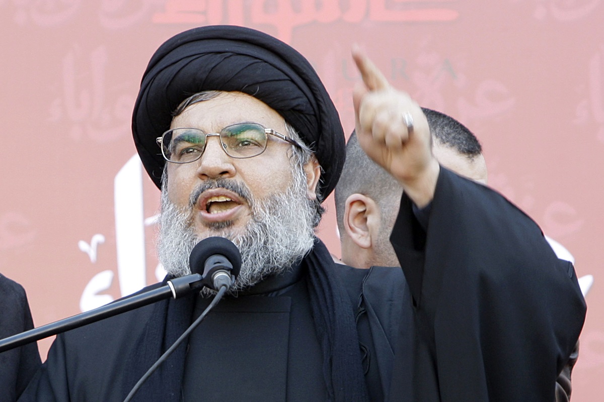الأمين العام لحزب الله اللبناني حسن نصر الله. المصدر (AP)