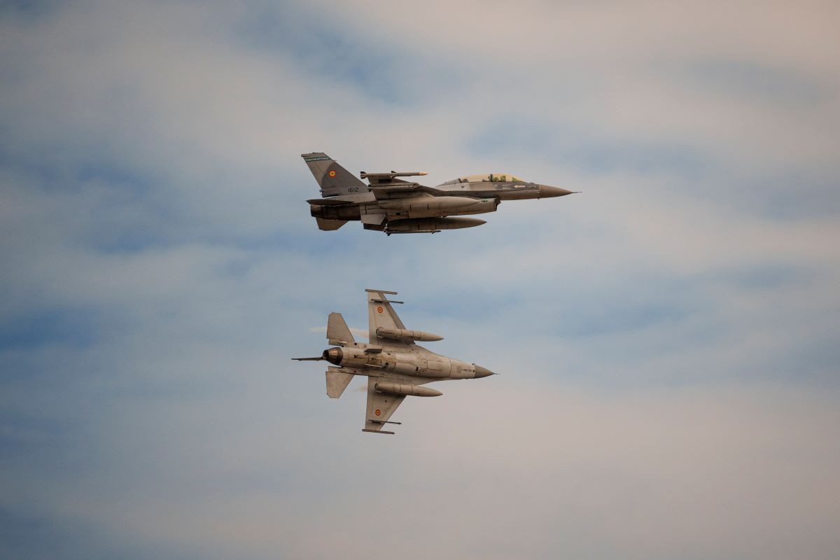 طائرات F-16 تابعة لدول حلف شمال الأطلسي (ناتو).. الصورة (AP)