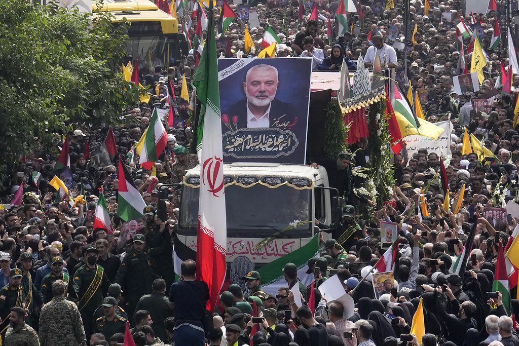 جنازة اسماعيل هنية طهران
المصدر -وسائل اعلام