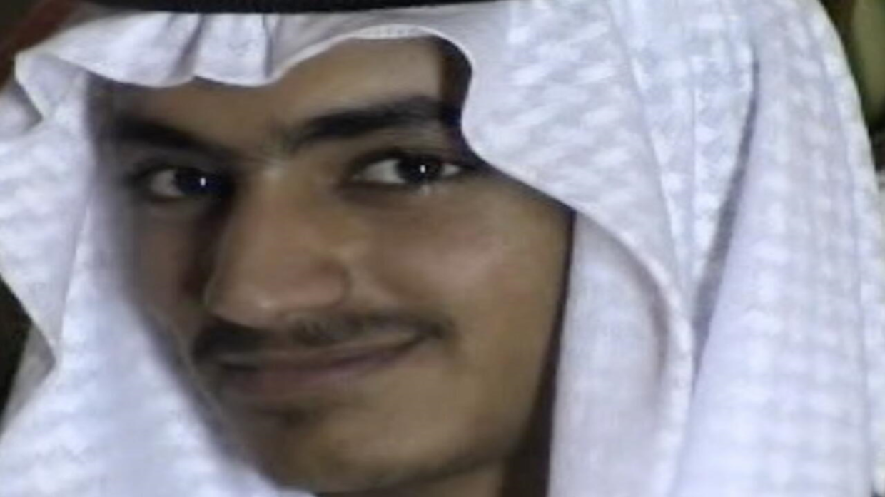 صورة من حفل زواج حمزة بن لادن نشرها موقع المخابرات الأمريكية، 01 مارس آذار 2019. أ ف ب
