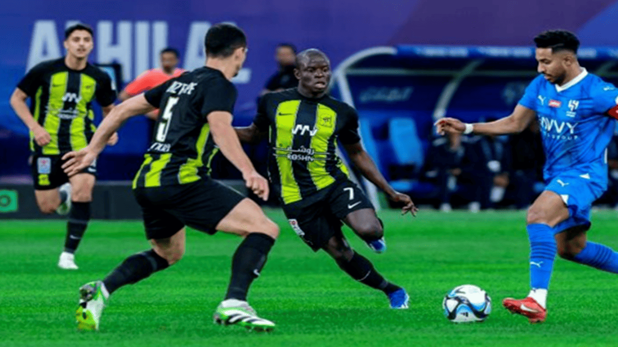 لقاء فريق  الهلال مع فريق الاتحاد /وسائل اعلام
