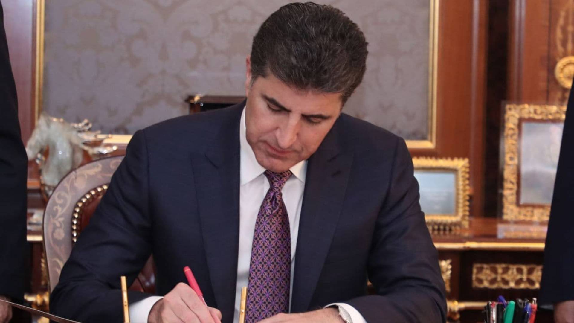 The President of the Kurdistan Region, Nechirvan Barzani. (Photo: Kurdistan Region Presidency's wesbite)