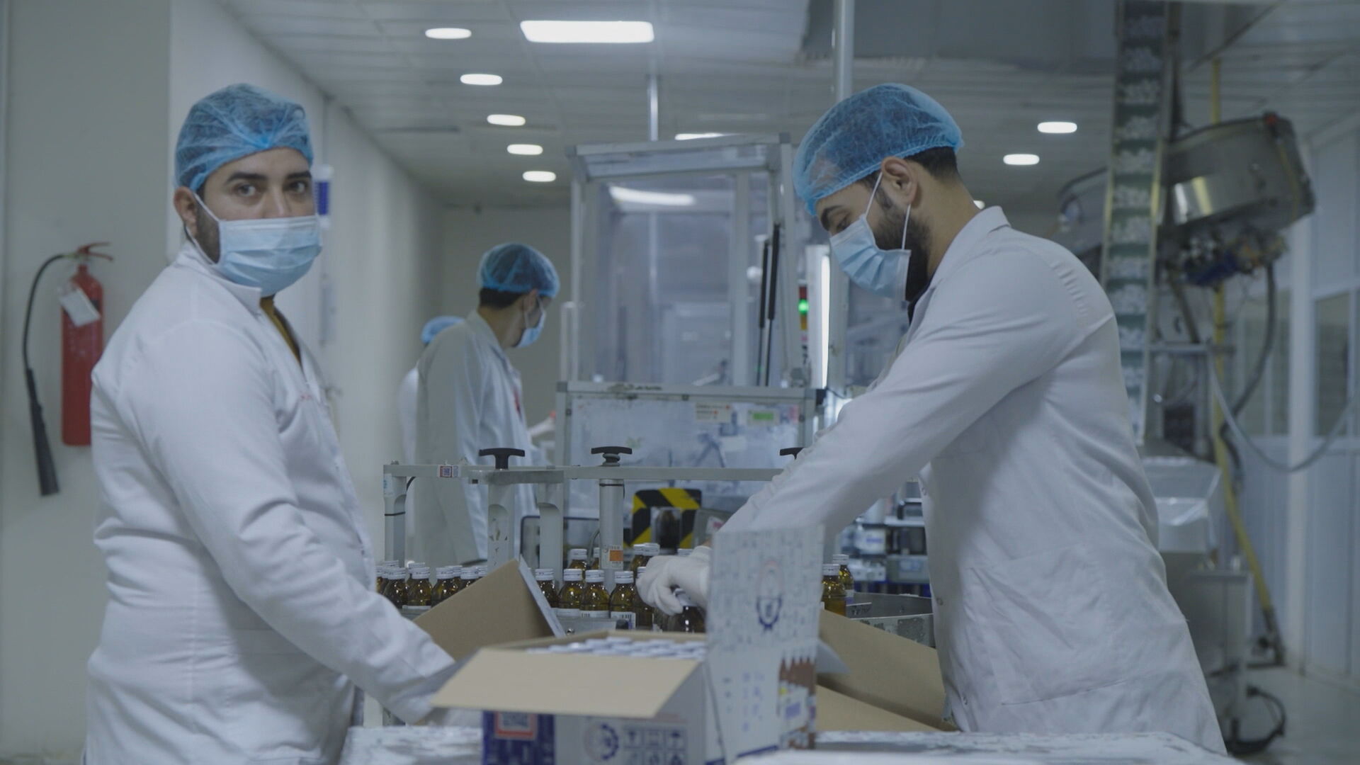 A pharmaceutical factory in Iraq. (Photo: Dana Abdulkarim)