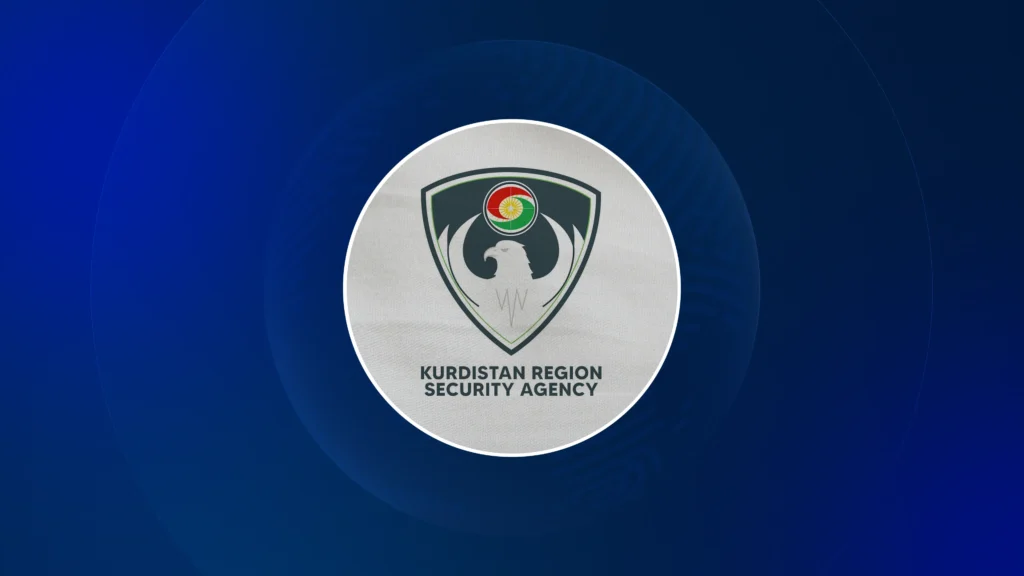 The logo of the Kurdistan Region Security Agency