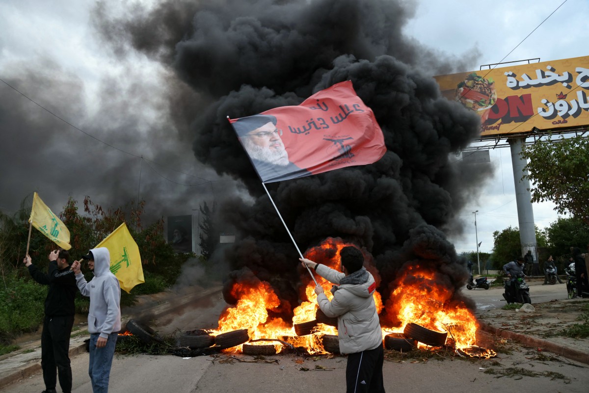 Ortagus on February 7 warned against any Hezbollah presence in Lebanon's new government, saying the Iran-backed group was "defeated" in its war with Israel. (Photo by IBRAHIM AMRO / AFP)