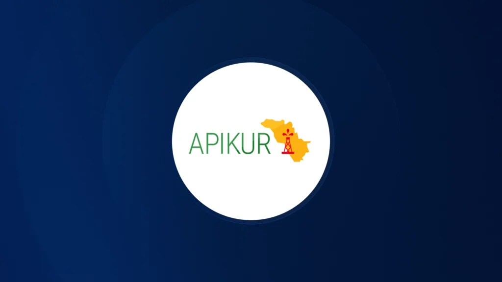 The logo of The Association of the Petroleum Industry of Kurdistan (APIKUR)