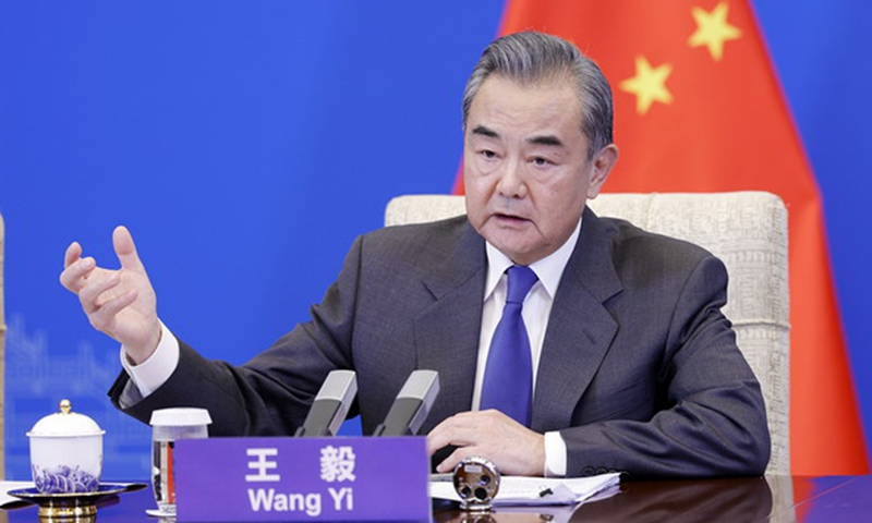 Chinese State Councilor and Foreign Minister Wang Yi Photo:Ministry of Foreign Affairs

