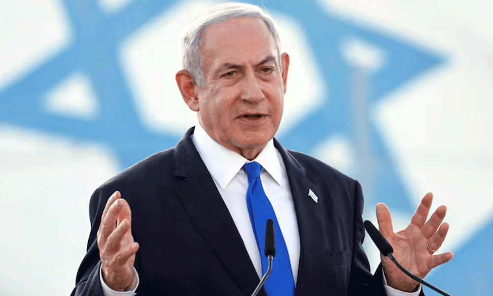 Before departing, Netanyahu told reporters he would discuss "victory over Hamas," countering Iran, and freeing all hostages when he meets President Donald Trump on February 3, 2025. Photo: AFP
