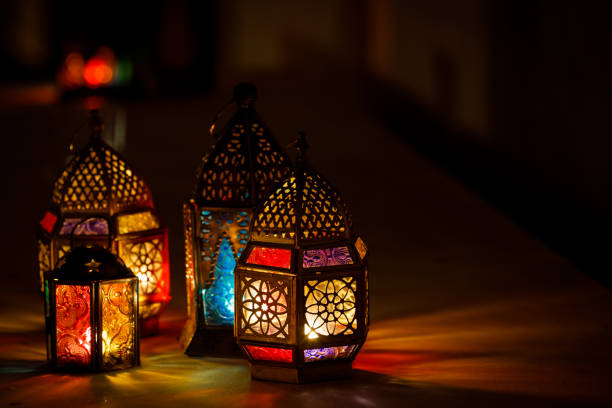 Ramadan Lanterns on display welcoming the holy month of Ramadan
