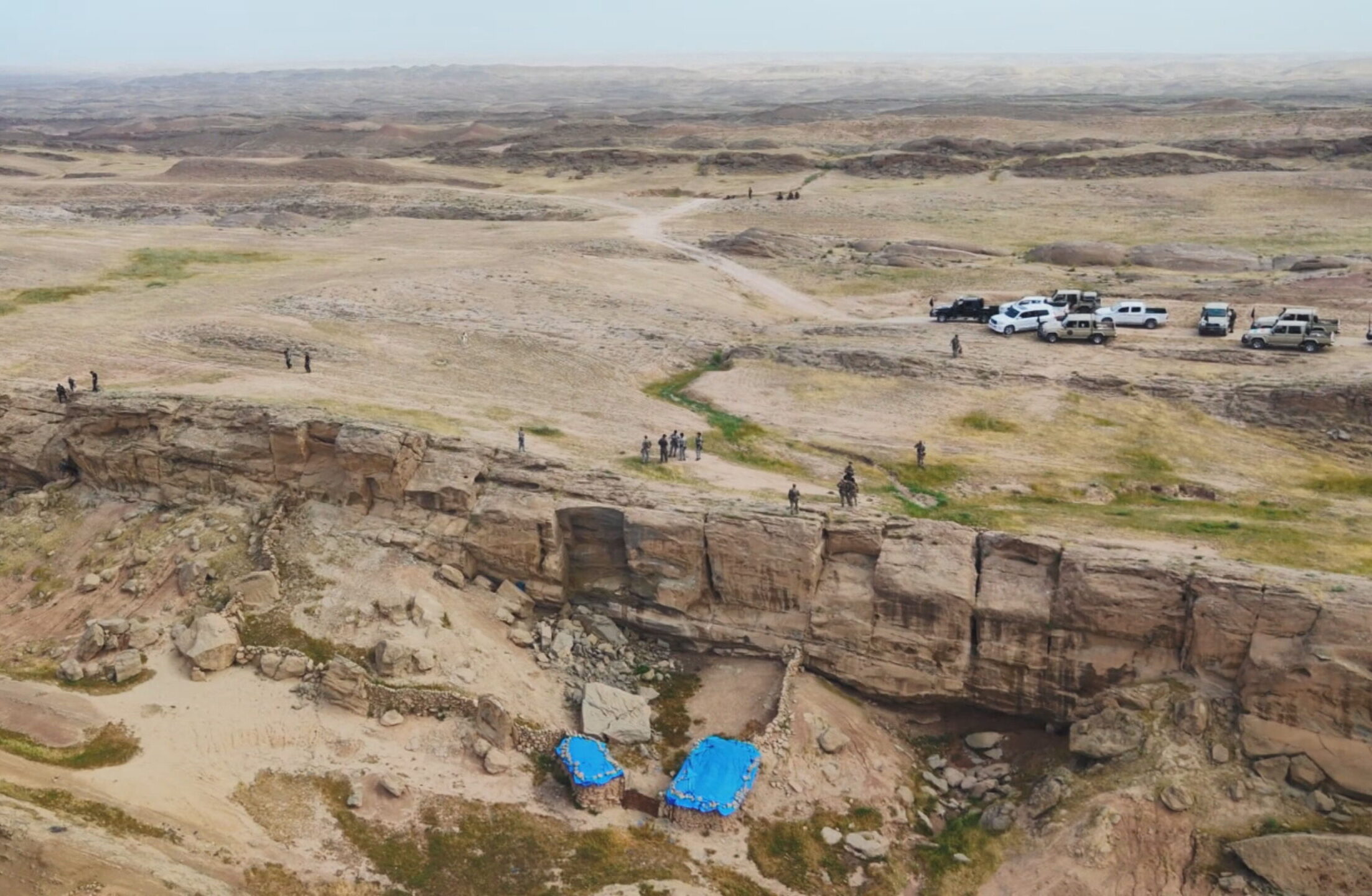 The General Directorate of Asayish Operations launched an operation against ISIS in Garmian on Saturday. Photo: Directorate of Kurdistan Region Security Agency