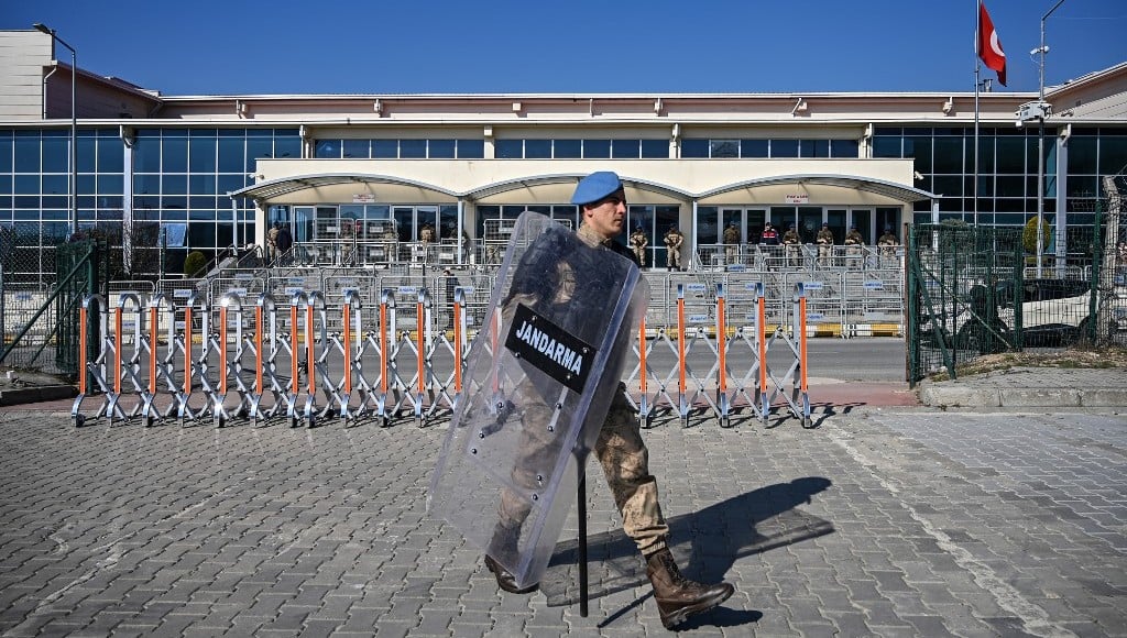 Turkish Soldiers Guard Silivri Prison, Holding Many of Turkey’s Political Prisoners. Photo: AFP
