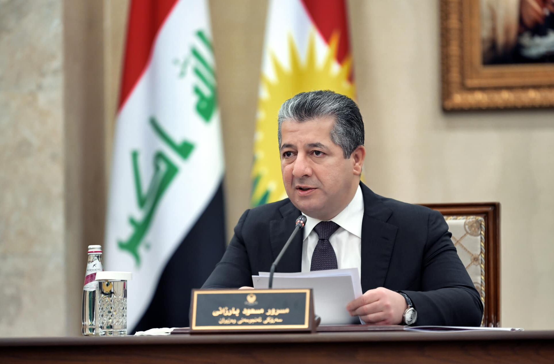 Masrour Barzani, Prime Minister of the Kurdistan Regional Government (KRG). Photo: Masrour Barzani via Facebook