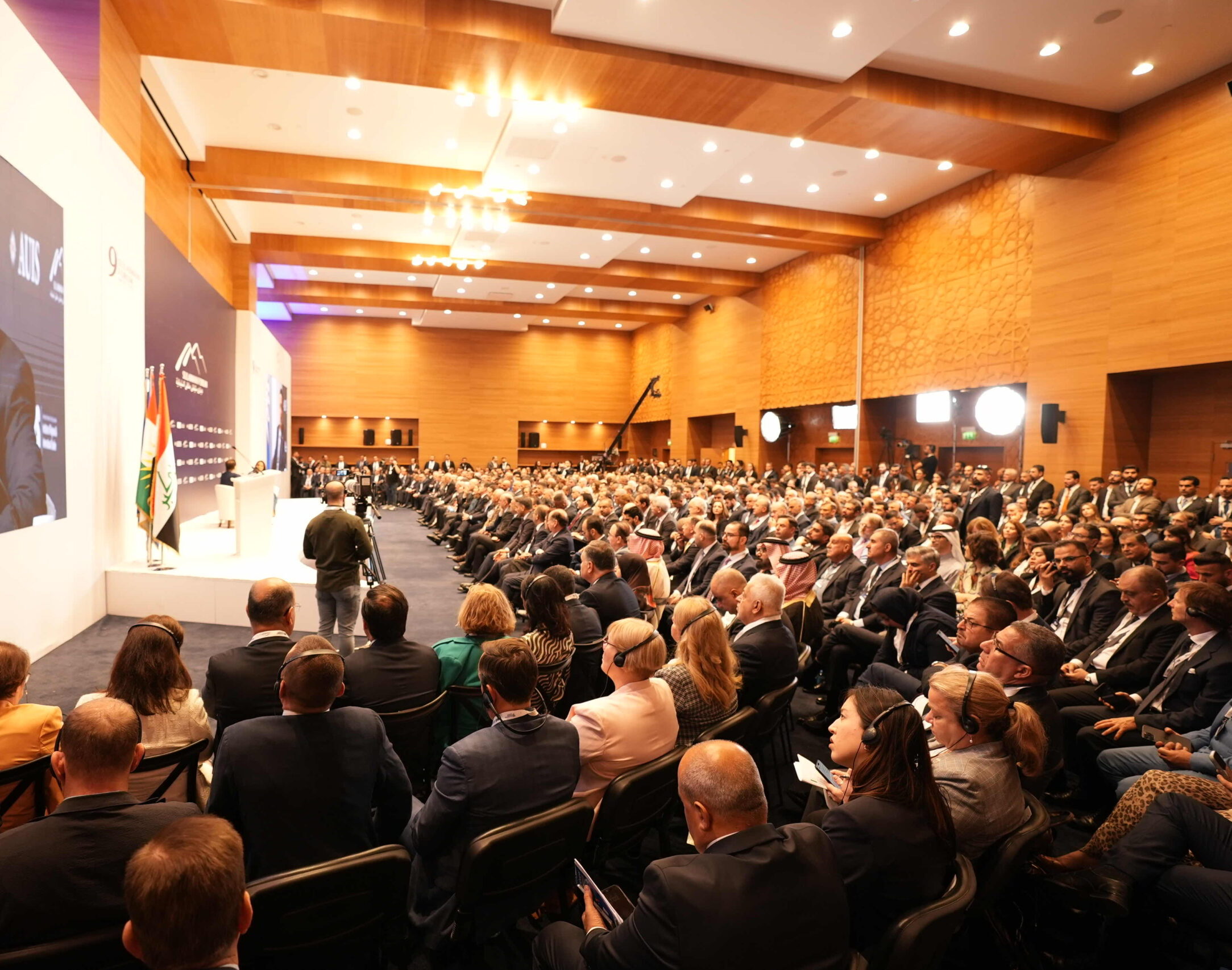 The 9th Sulaimani Forum began on Wednesday, April 16, 2025. Photo: Channel8 / Hama Sur