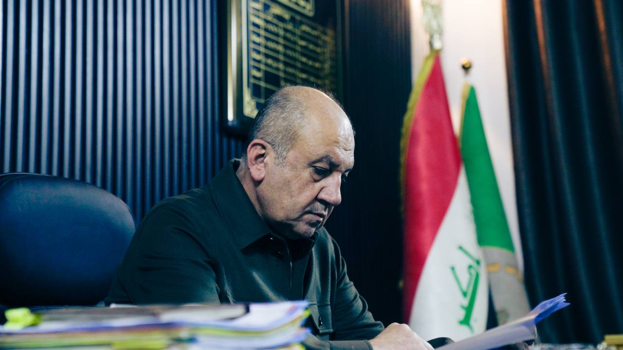 Iraqi Defense Minister Thabet al-Abbasi. Photo: Iraqi Ministry of Defence