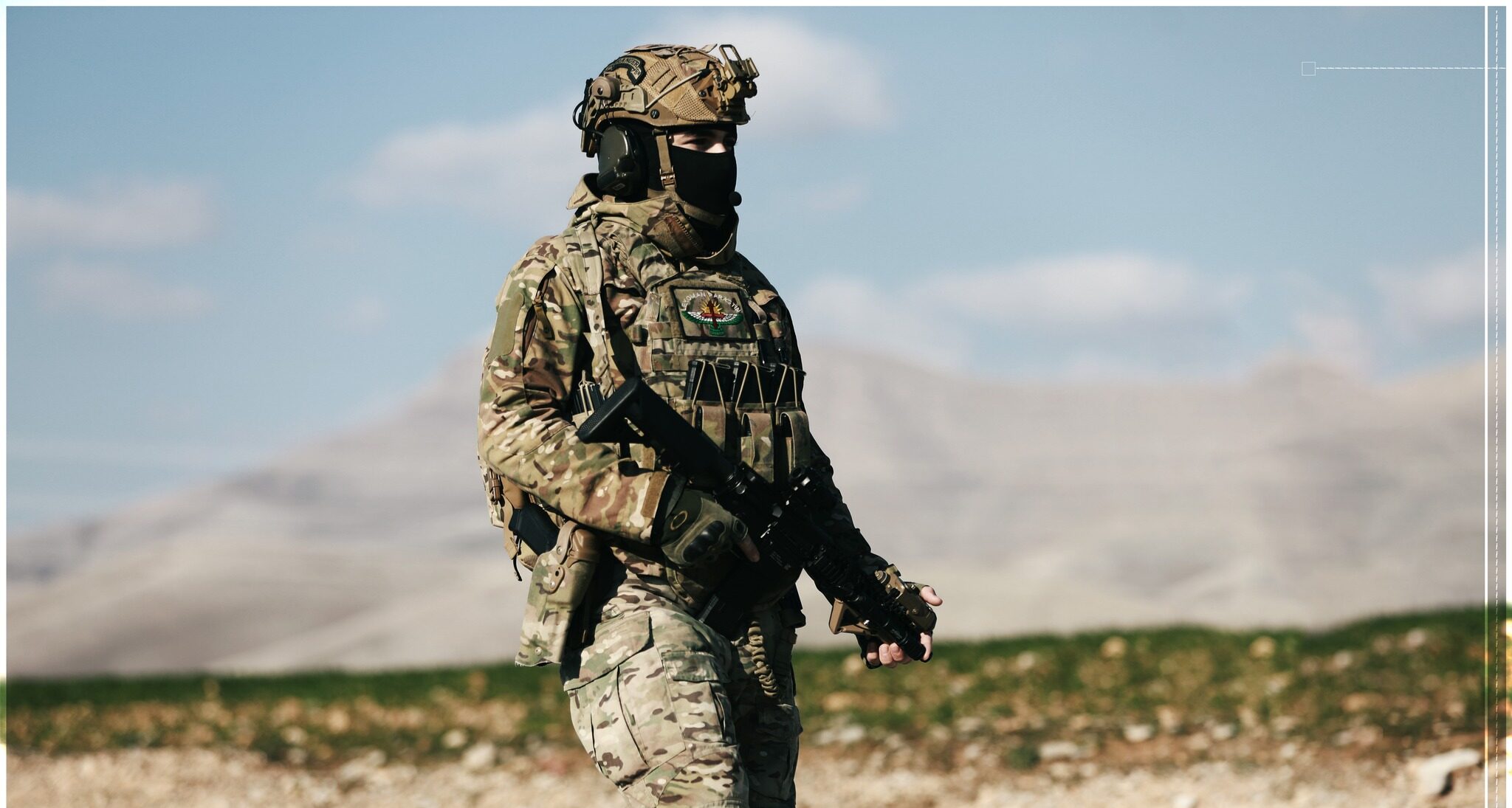 A member of the Counter-Terrorism Group (CTG) General Directorate's forces. Photo: CTG