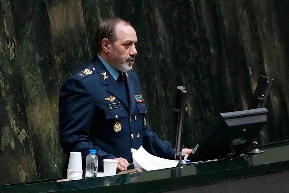 Iranian Defense Minister Aziz Nasirzadeh. Photo: AP