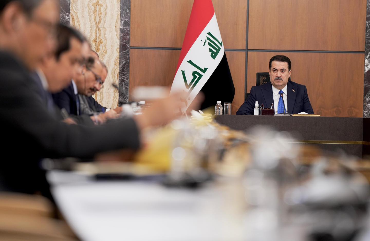 Iraqi Prime Minister Mohammed Shia al-Sudani met with heads of diplomatic missions from Asia, the Americas, Australia, and Turkey on June 16, 2025. Photo: Iraqi Prime Minister Media Office