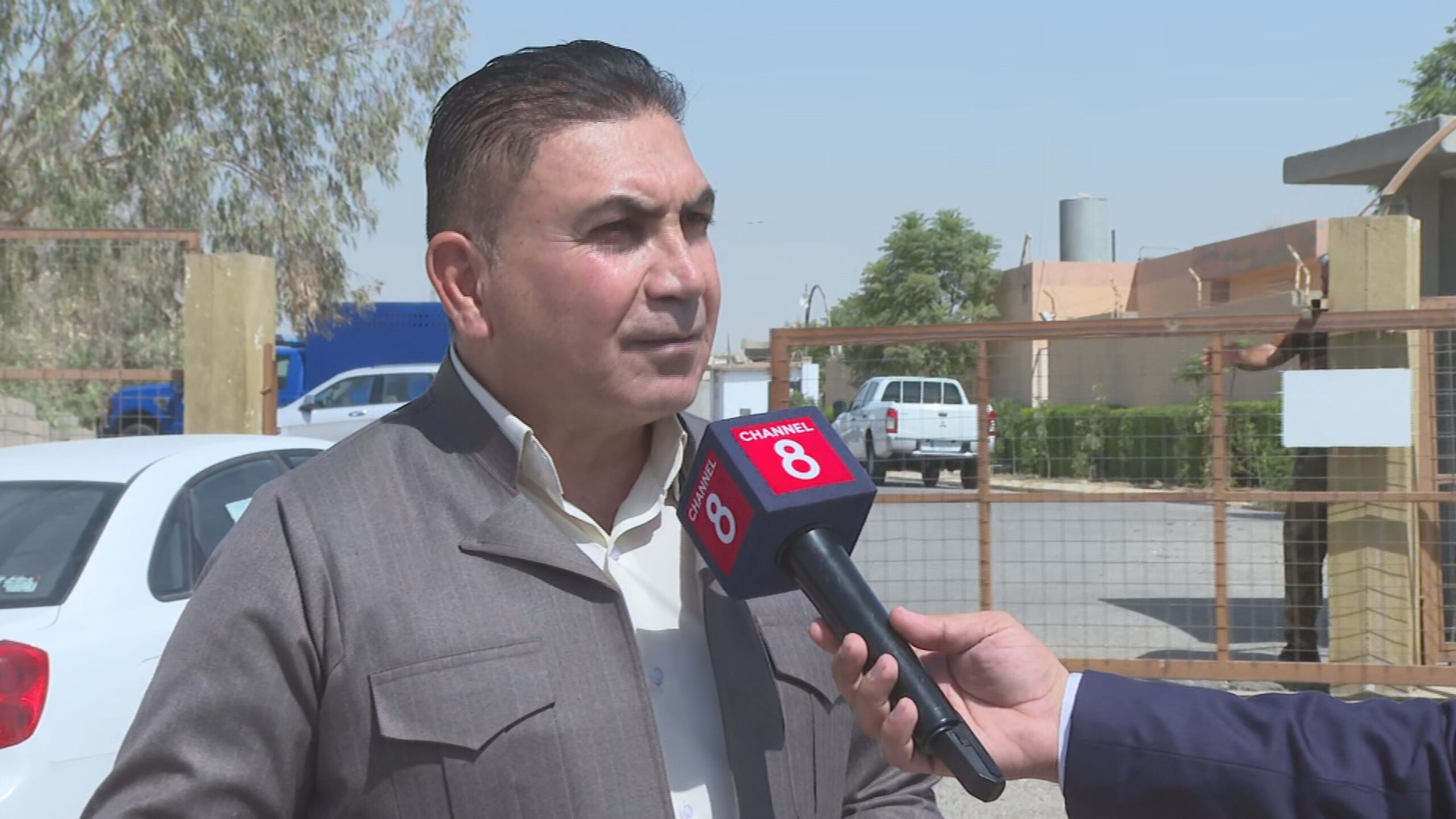 Mohammed Amin, representative of Kurdish farmers in Kirkuk, tells Channel8 complaints aim to drive them from their land.
