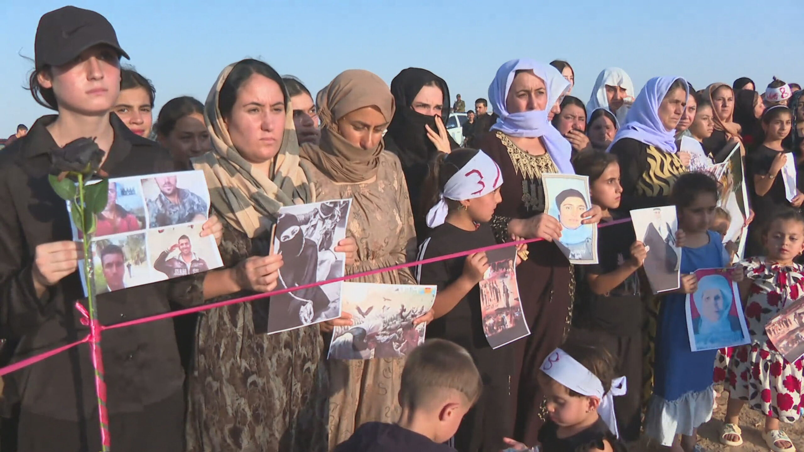 Relatives of Shingal Genocide Victims in the Siba Sheikh Khidir Community