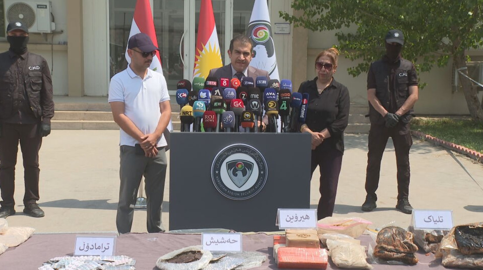 Salam Abdulkhaliq, spokesperson for the Kurdistan Region Security Agency.