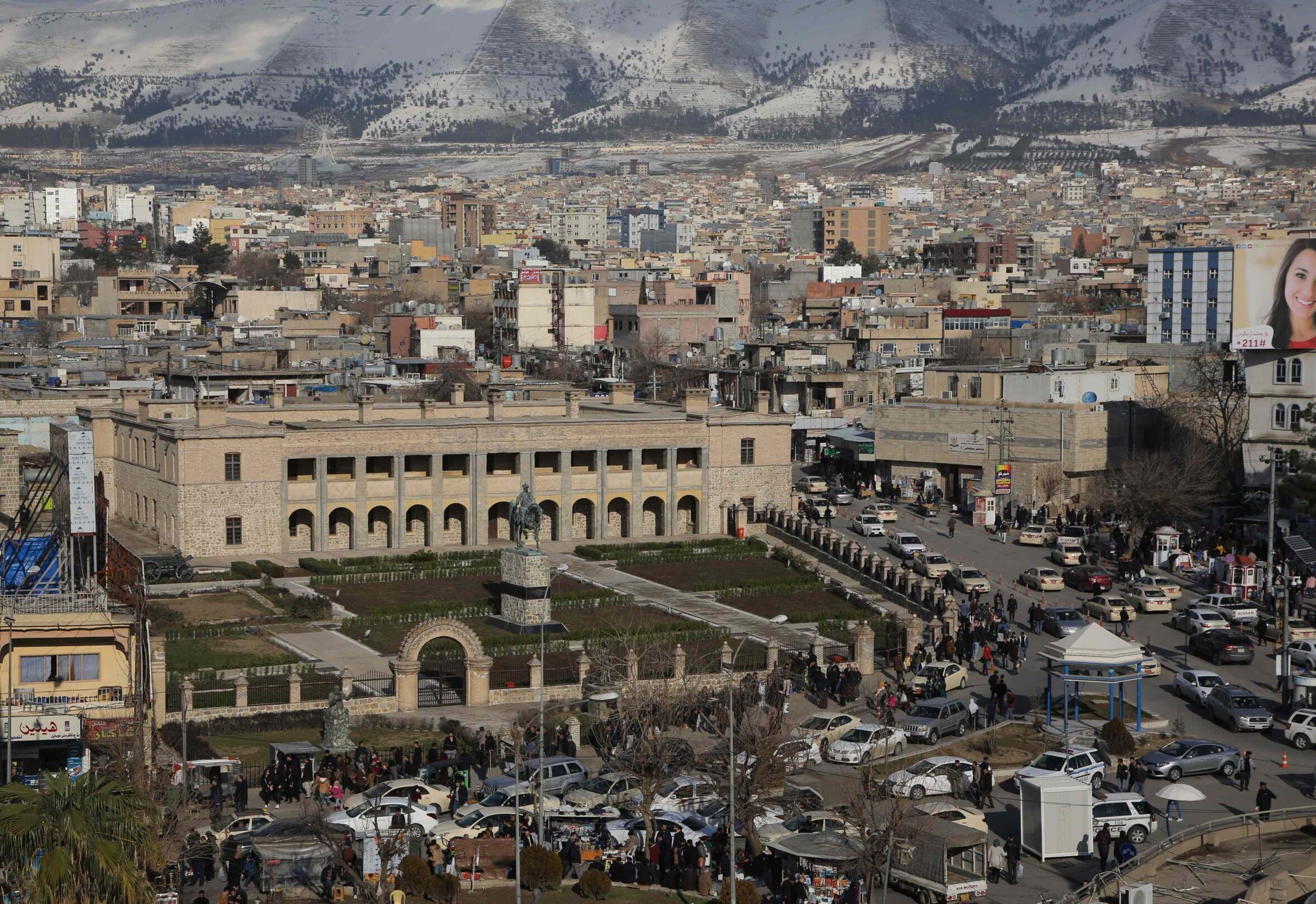  Scene from Sulaymaniyah city center. Photo: Hama Sur / Channel8
