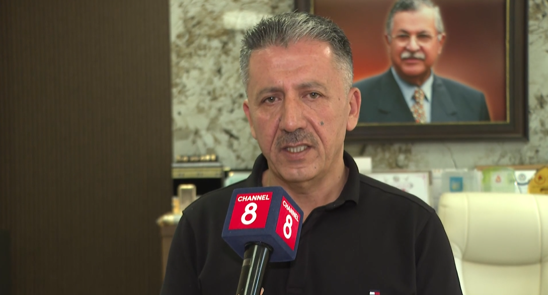 Omed Hidayat, Deputy Director of Sulaimaniyah Shar Hospital. Photo: Channel8 