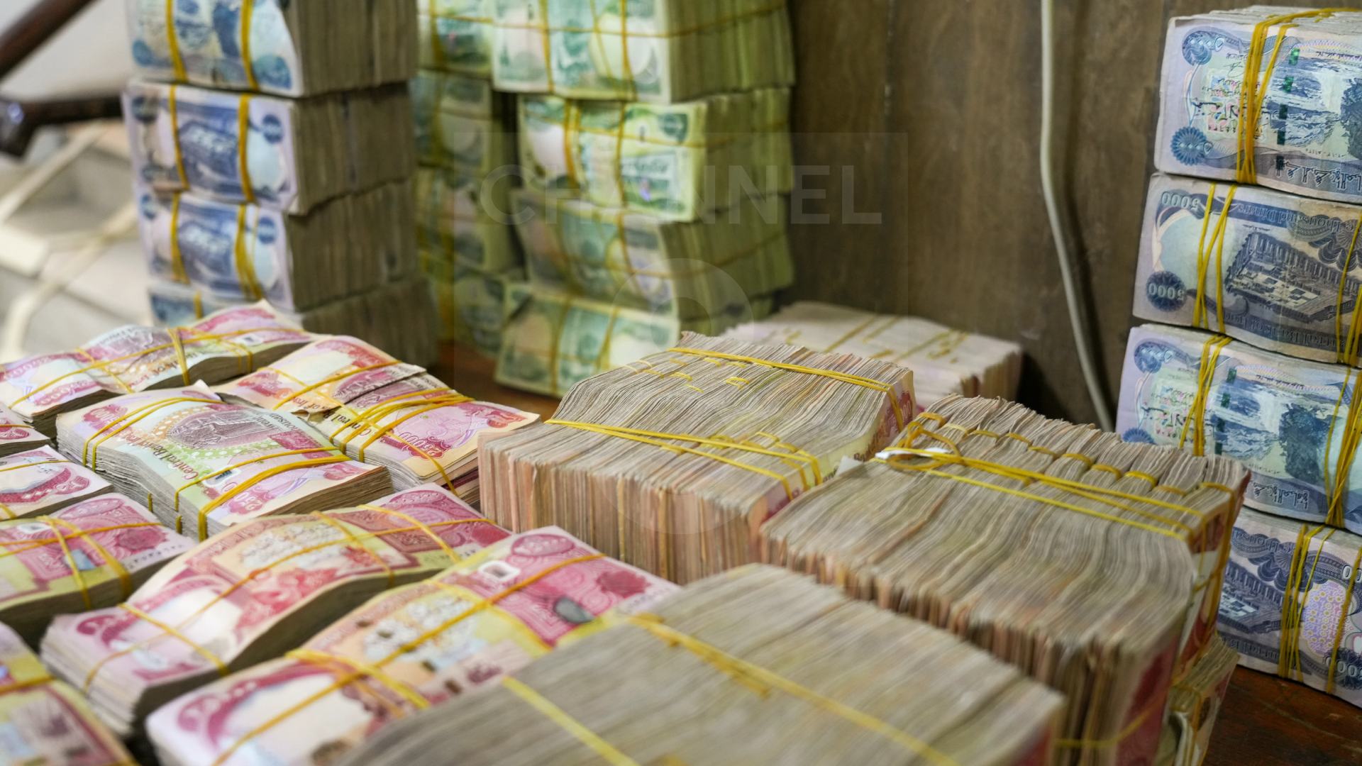Iraqi dinar. Photo: Hama Sur / Channel8

