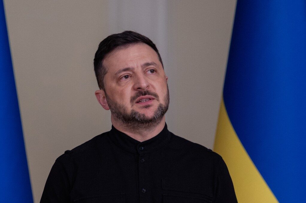 Ukraine's President Volodymyr Zelensky. Photo: Tetiana Dzhafarova / AFP

