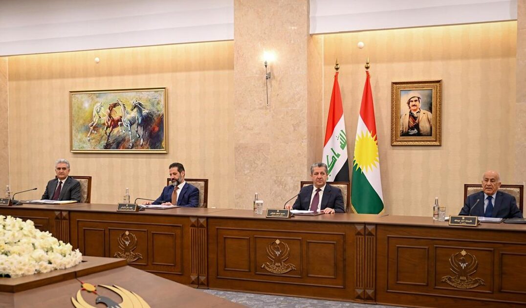 The KRG Council of Ministers convenes on 1 October 2025. Photo: Kurdistan Regional Government

