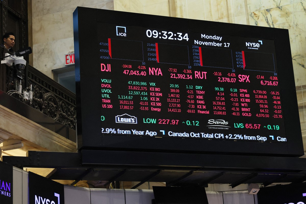 NEW YORK NOVEMBER 17 Stock Market Numbers Are Displayed At The New new-york-november-17-stock-market-numbers-are-displayed-at-the-new