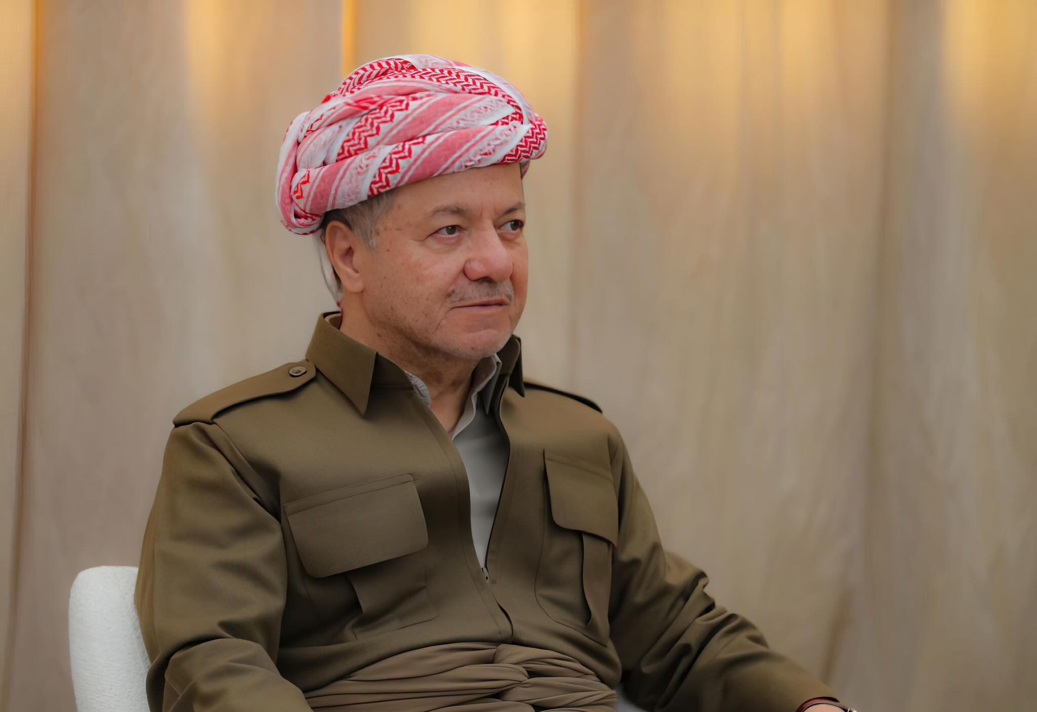 Kurdistan Democratic Party (KDP) President Masoud Barzani. Photo: Barzani Headquarters







