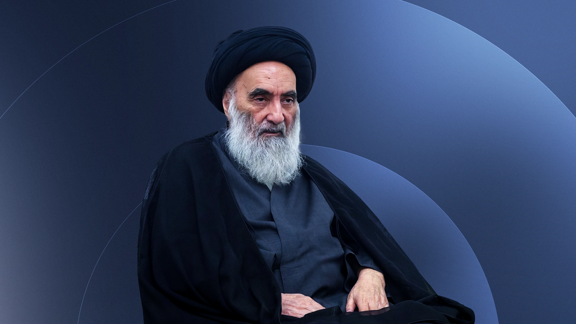 Grand Ayatollah Sayyid Ali al-Sistani, born in 1930 in Mashhad, Iran, is Iraq’s most influential Shia cleric

