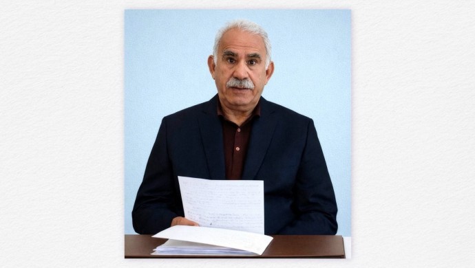 A new photograph of Abdullah Ocalan, imprisoned leader of the Kurdistan Workers' Party (PKK), which was released on 27 February 2026

