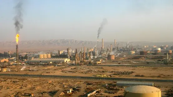 Baiji oil refinery, 180km (112 miles) north of Baghdad. (File photo: Reuters)
