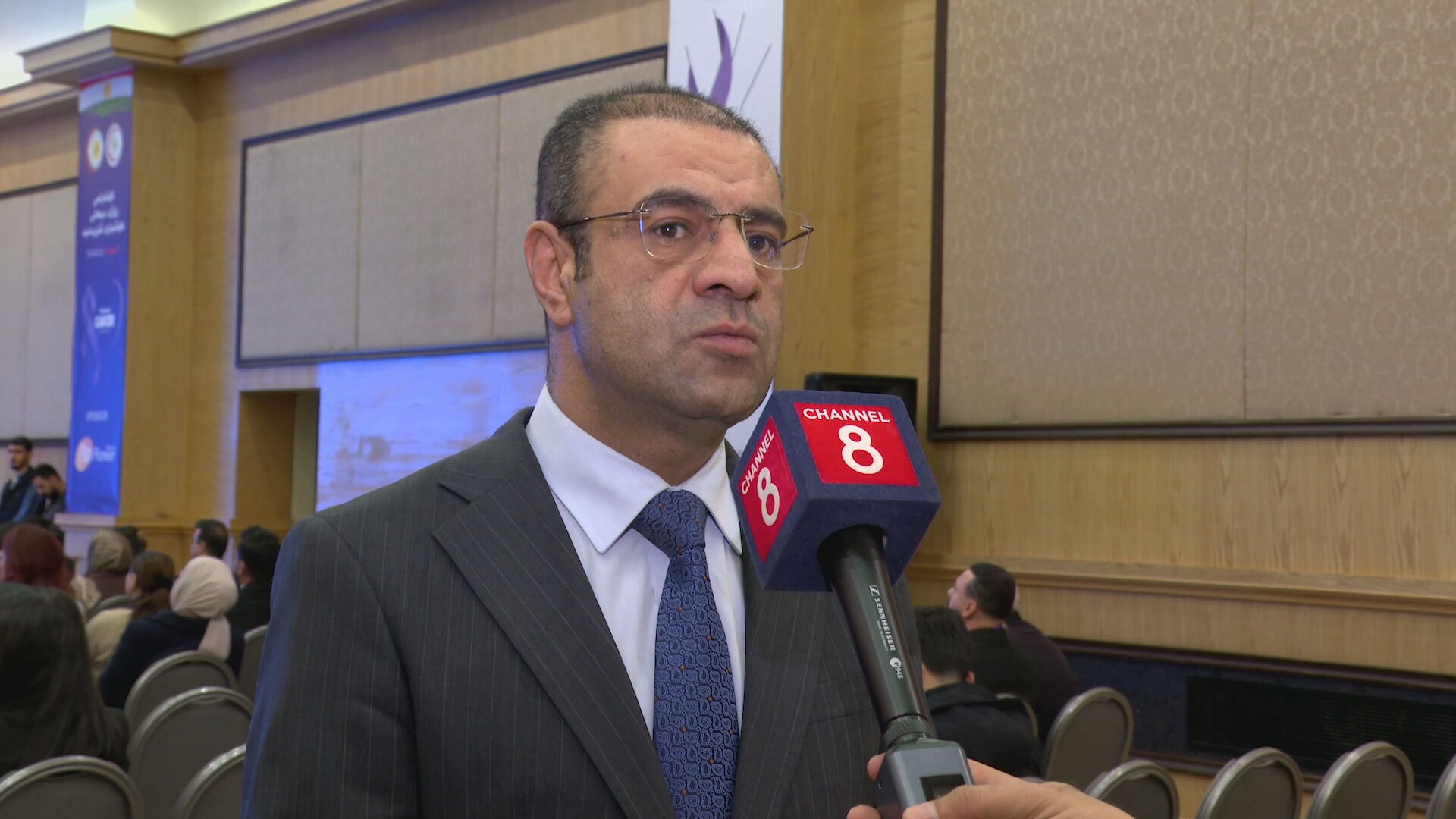Dr. Dlovan Mohammed, the General Director of Health in Erbil.
